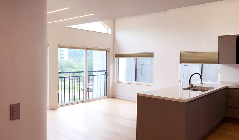 Skip Floor Multi-household Timber House